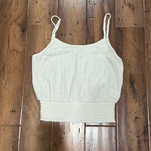 Women's Cream Tank Top
